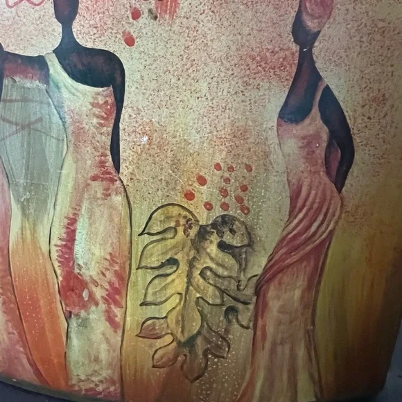 Square Thin Ceramic Decorative Vase - Picture 9 of 10